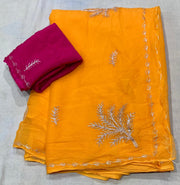 chiffon sarees