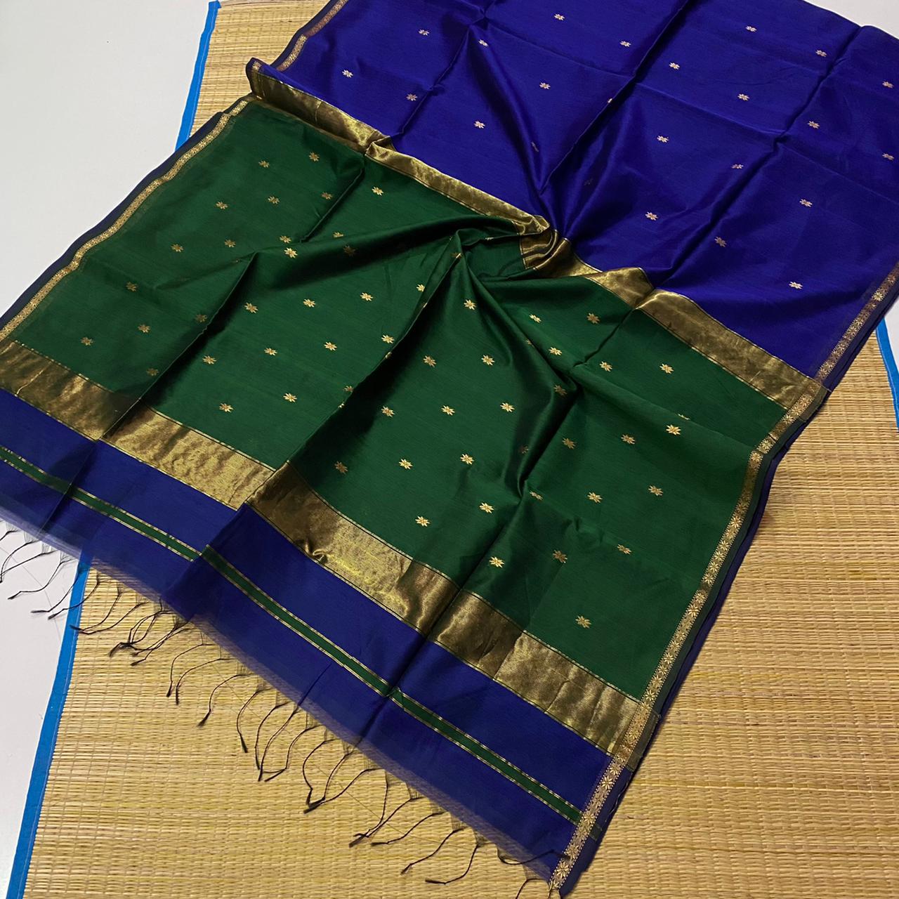 Maheswari Hanloom Cotton Sarees