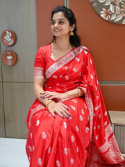 Banarasi mashru katan saree