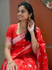 Banarasi mashru katan saree