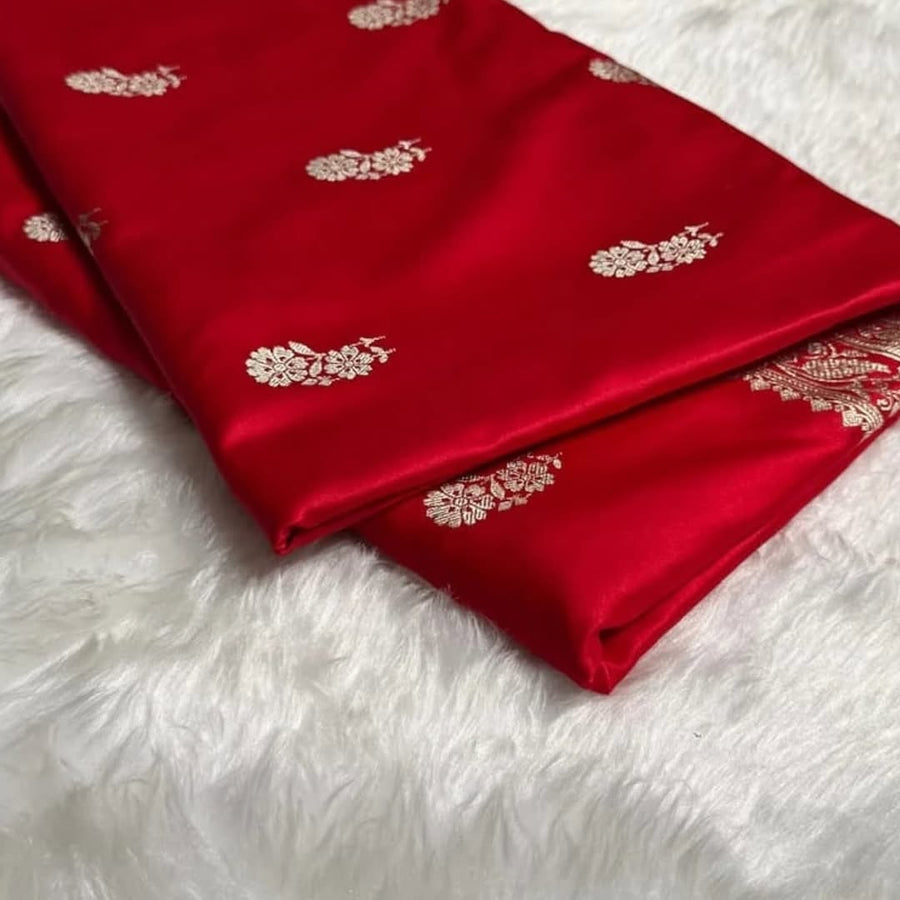 Banarasi mashru katan saree
