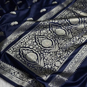 Banarasi mashru katan saree