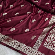 Banarasi mashru katan saree