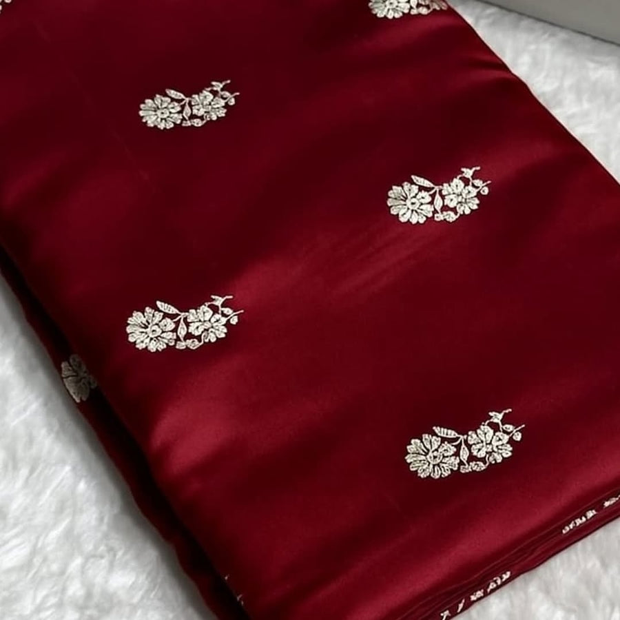 Banarasi mashru katan saree