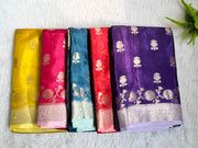 Beautiful Mushroo Silk Sarees