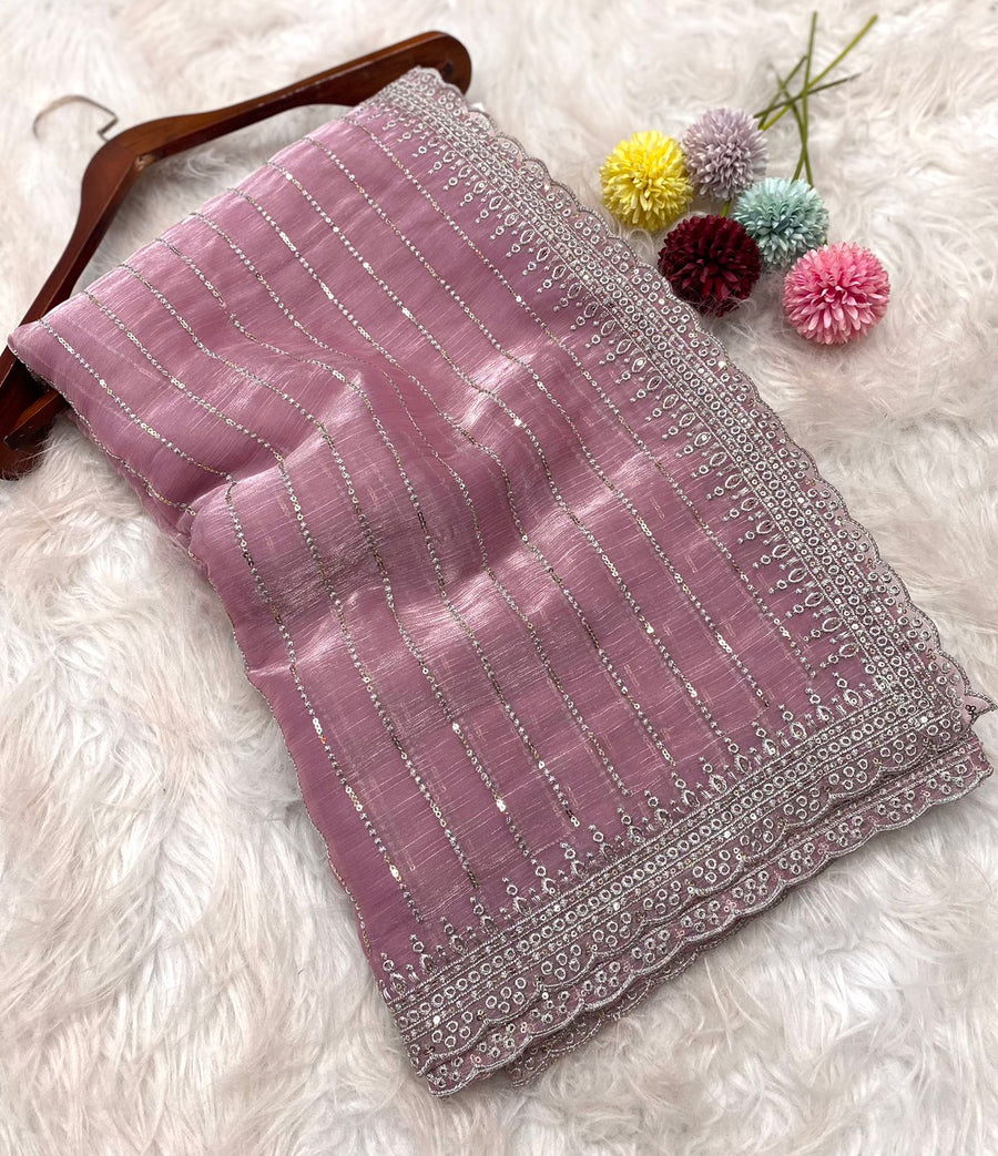 Jimmy Choo Fabric Sarees - Anvitha Collections