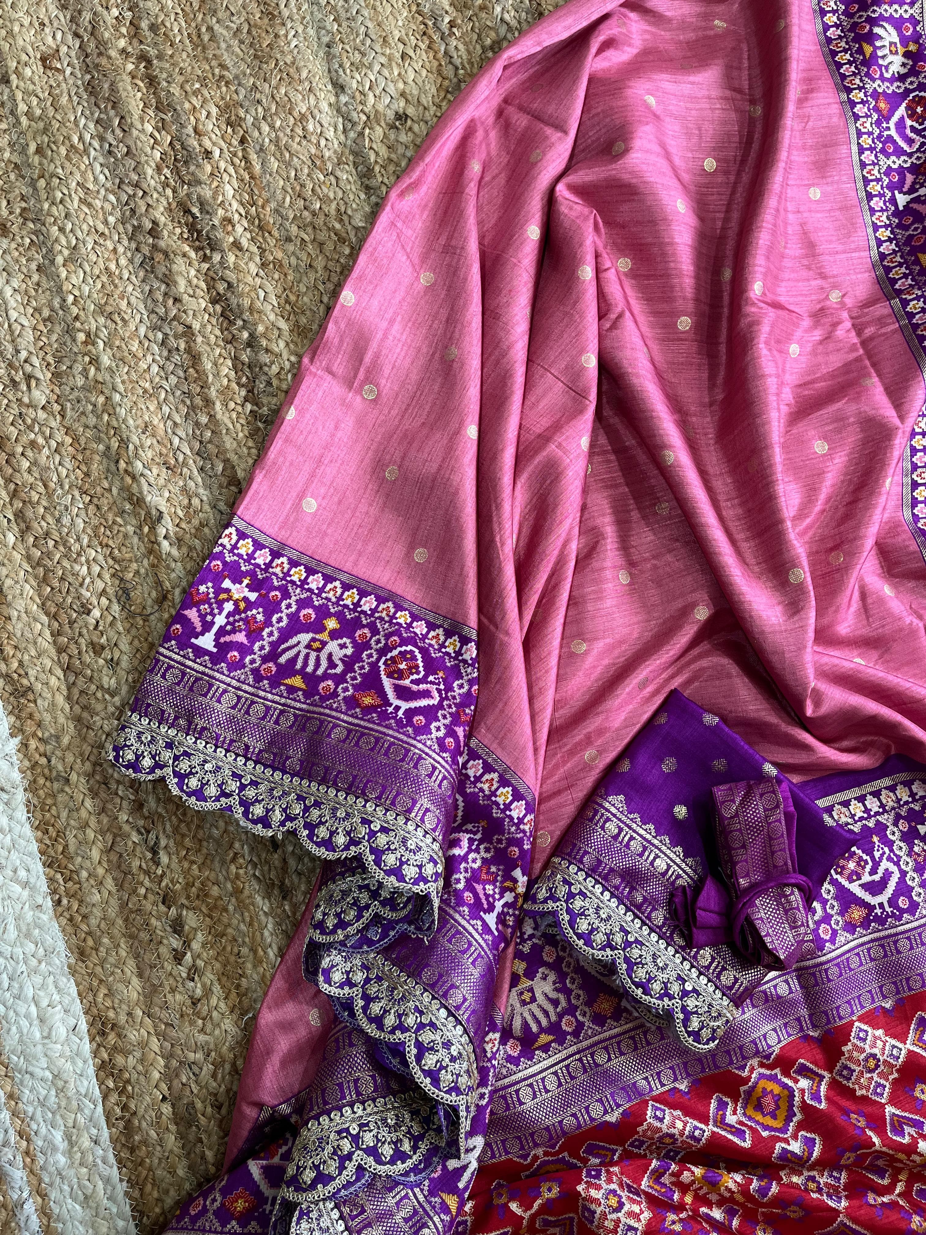 Patola Silk Saree - Anvitha Collections