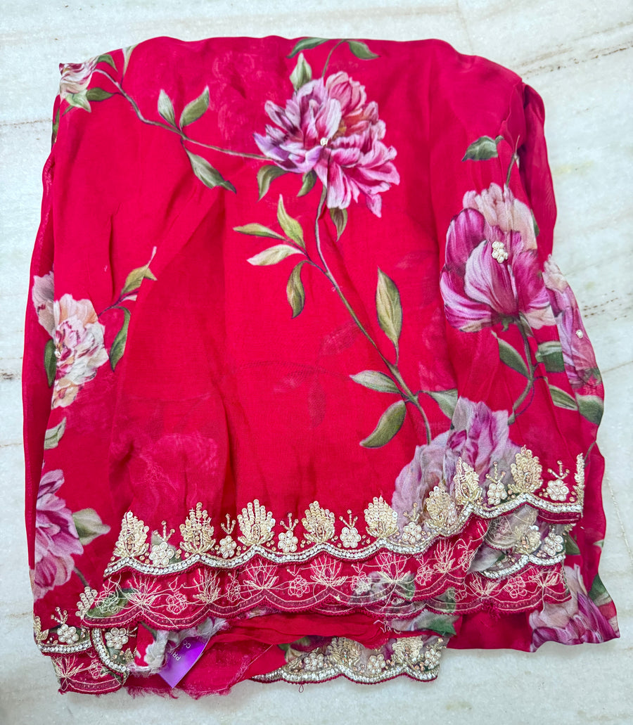 Chiffon Sarees - Anvitha Collections