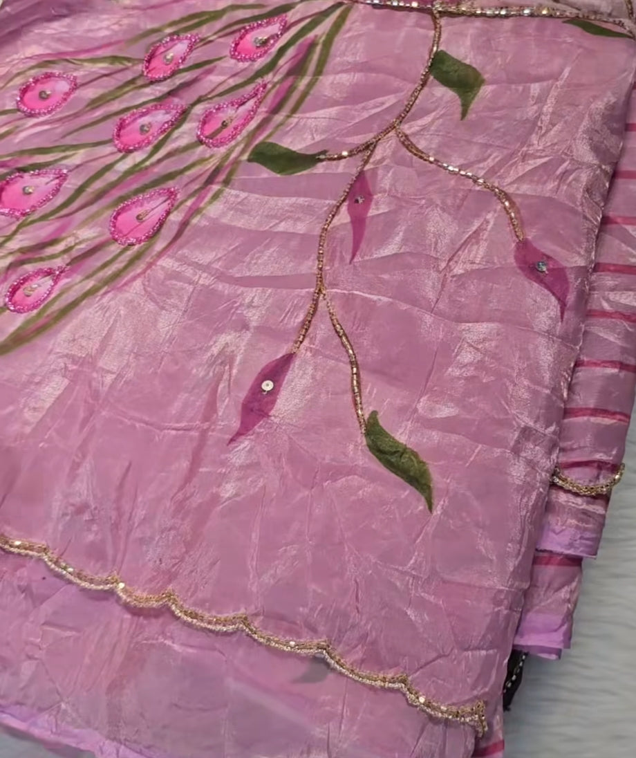 Pure crush Georgette - Anvitha Collections