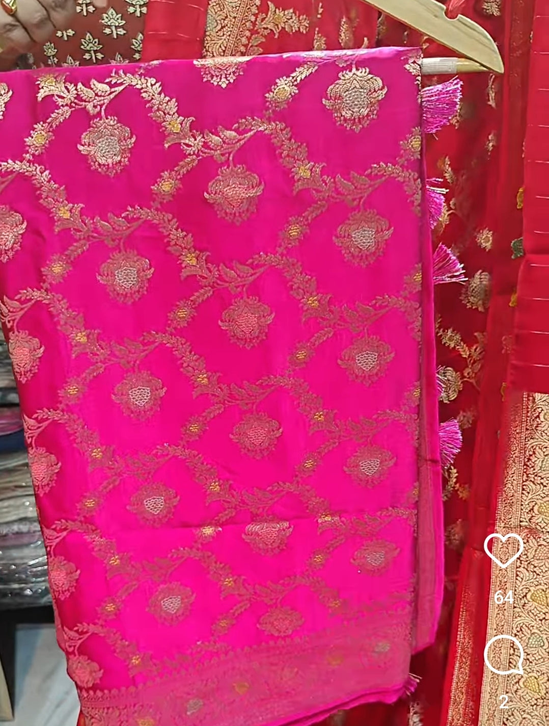 Pink Floral - Anvitha Collections