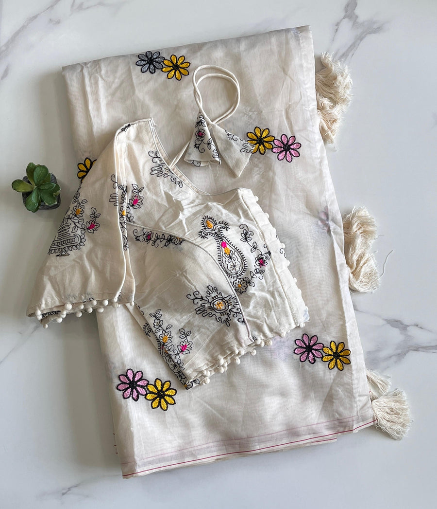 Premium chanderi saree