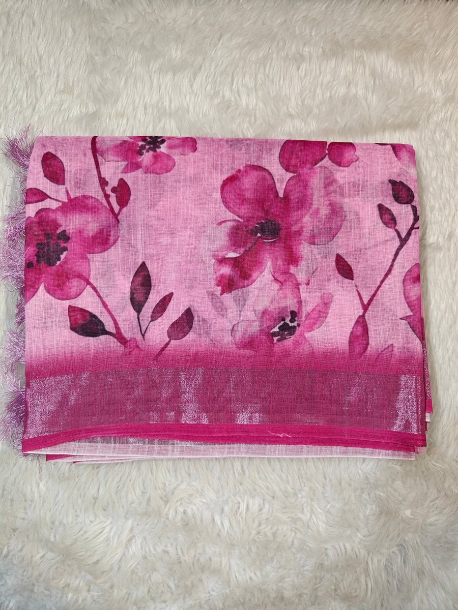 Linen Sarees