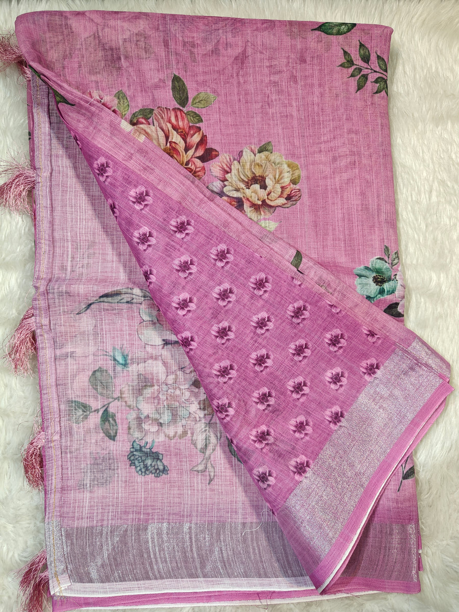 Linen Sarees