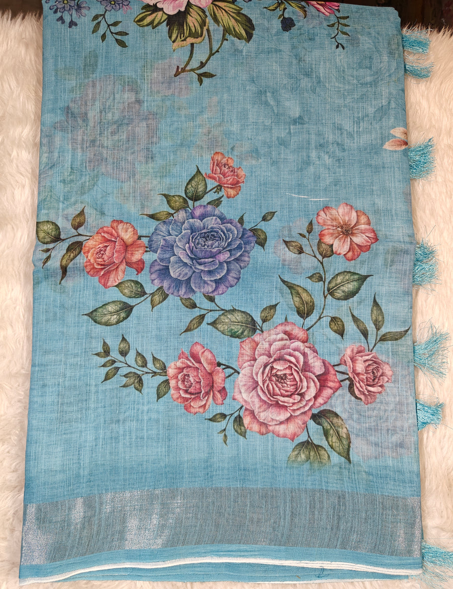 Linen Sarees