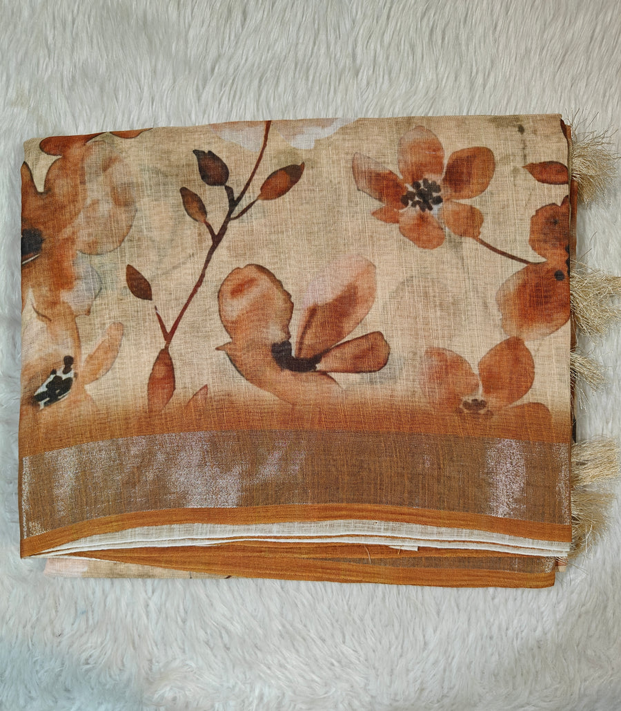 Linen Sarees