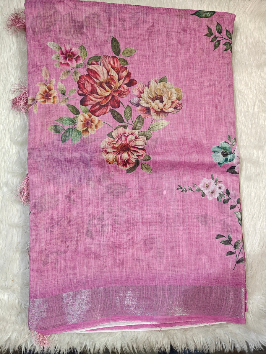 Linen Sarees
