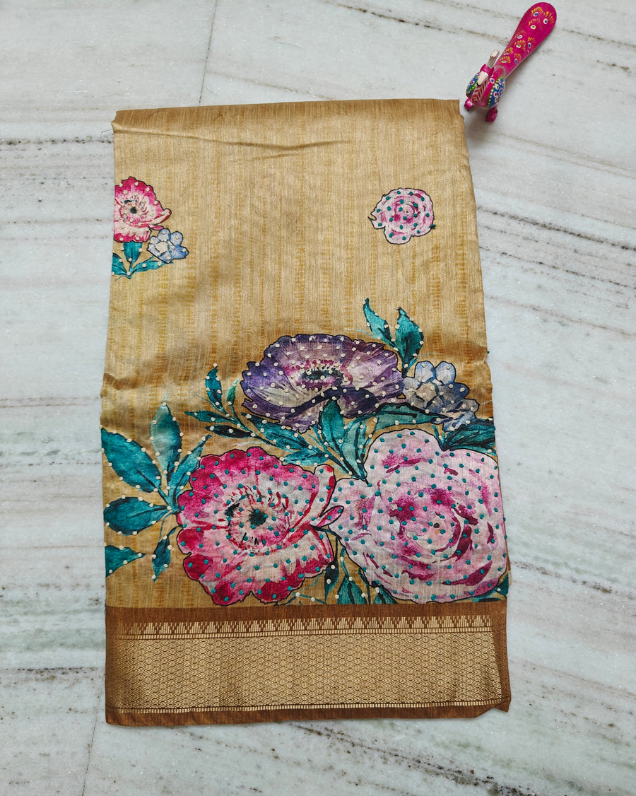 Katha work Sarees