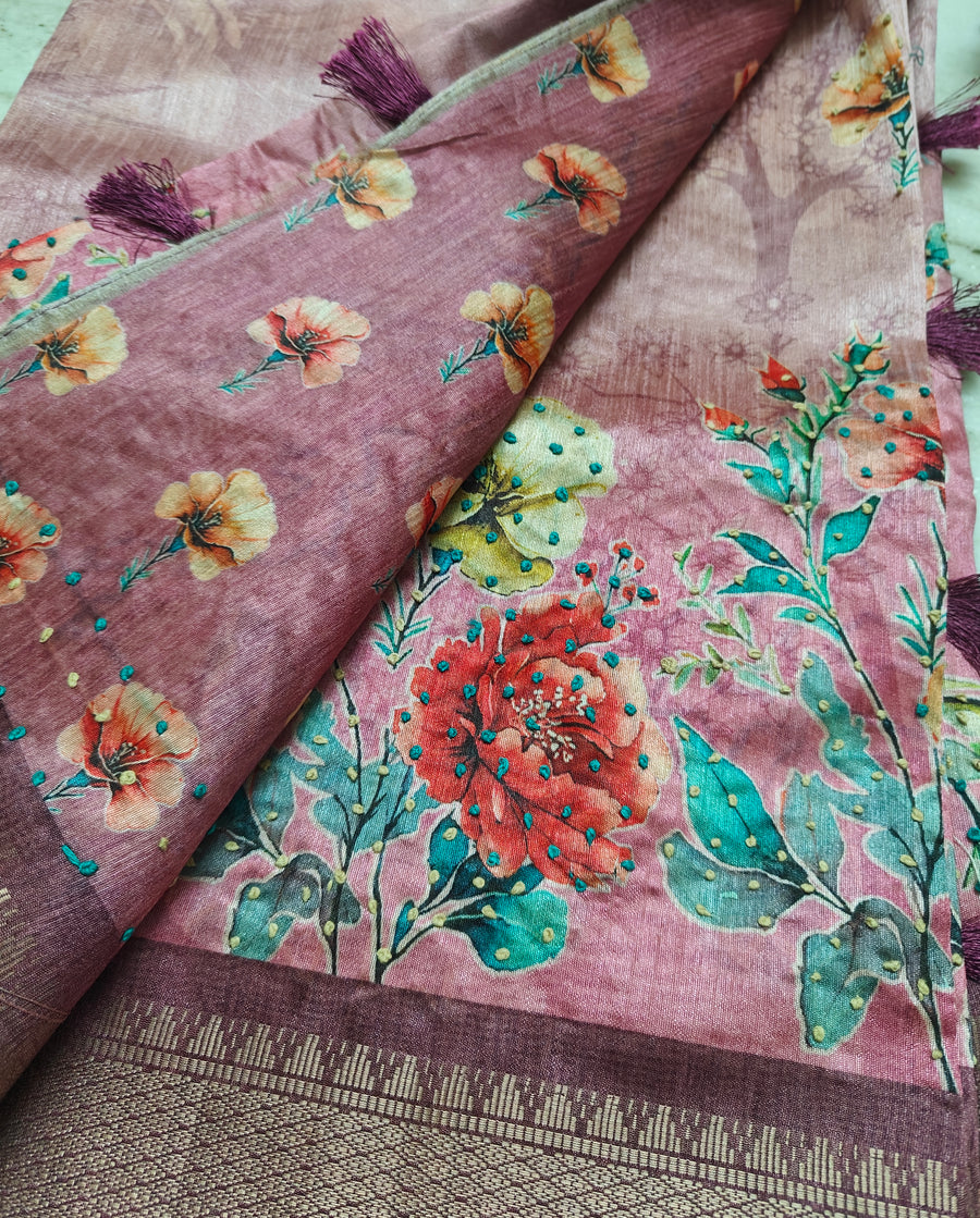 Katha work Sarees
