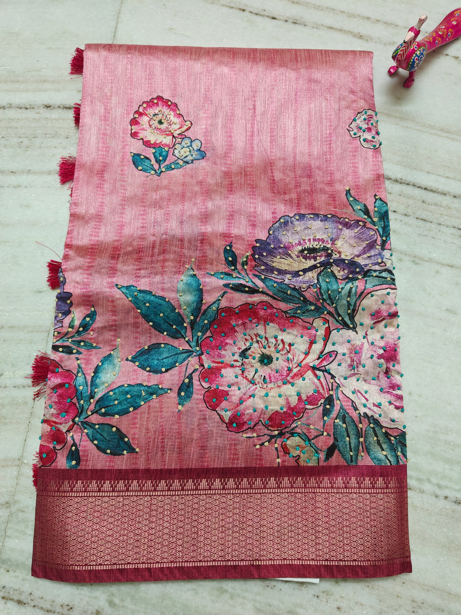Katha work Sarees