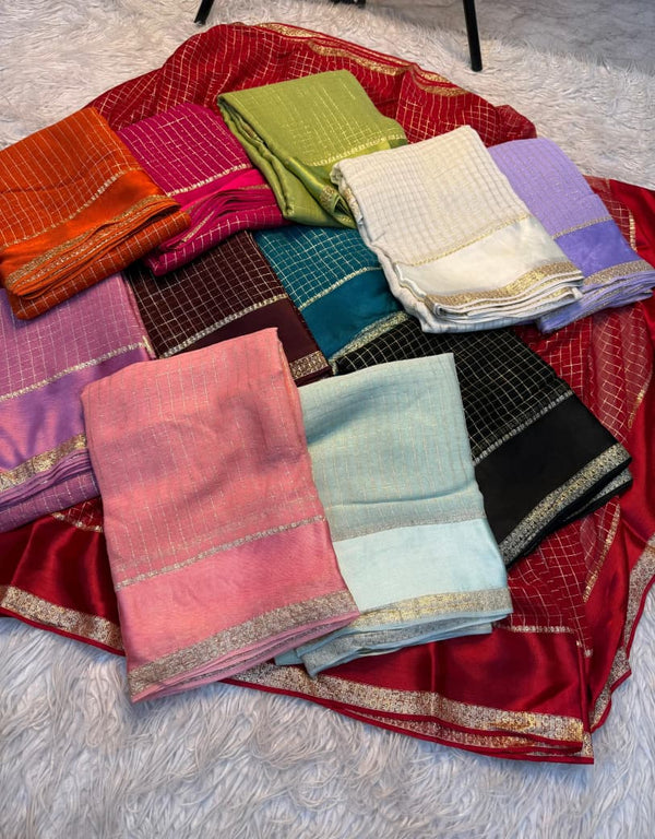 Viscose Georgette Checks