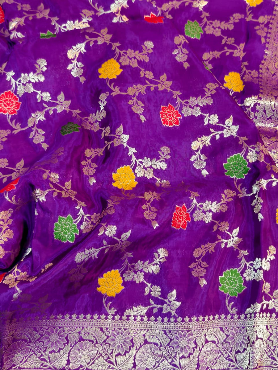 Banarasi Meenakari Saree