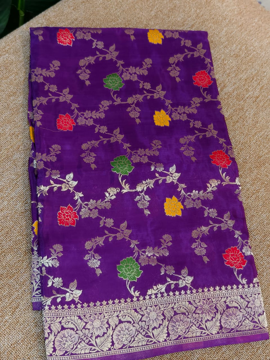 Banarasi Meenakari Saree