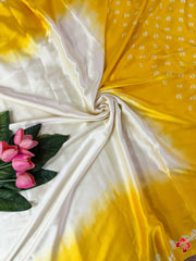 Viscose satin silk saree
