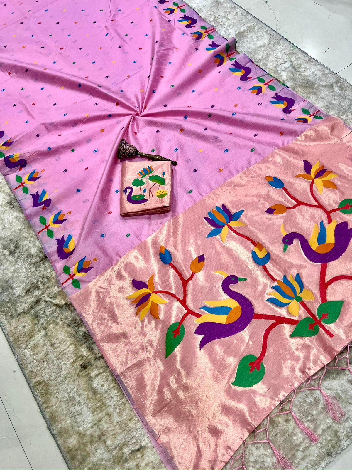 Pure silk saree