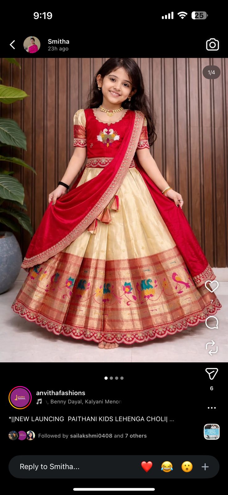 Kids Lehenga Choli