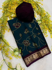 Soft dola silk saree