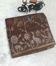 Pure khadi Georgette Sarees