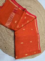 Pure Maheswari handloom Small border butti sarees