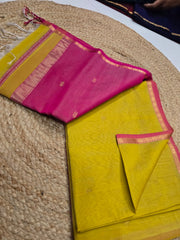 Pure Maheswari handloom Small border butti sarees