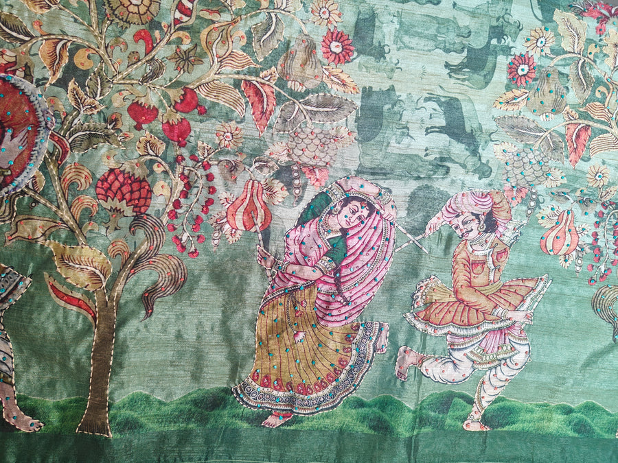 Beautiful Katha Work Sarees