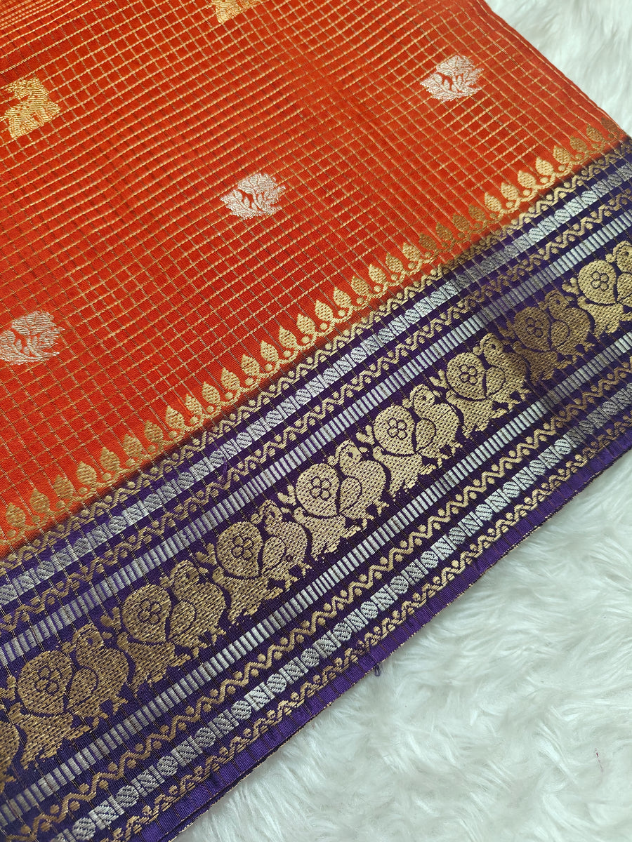 Semi Gadwal sarees