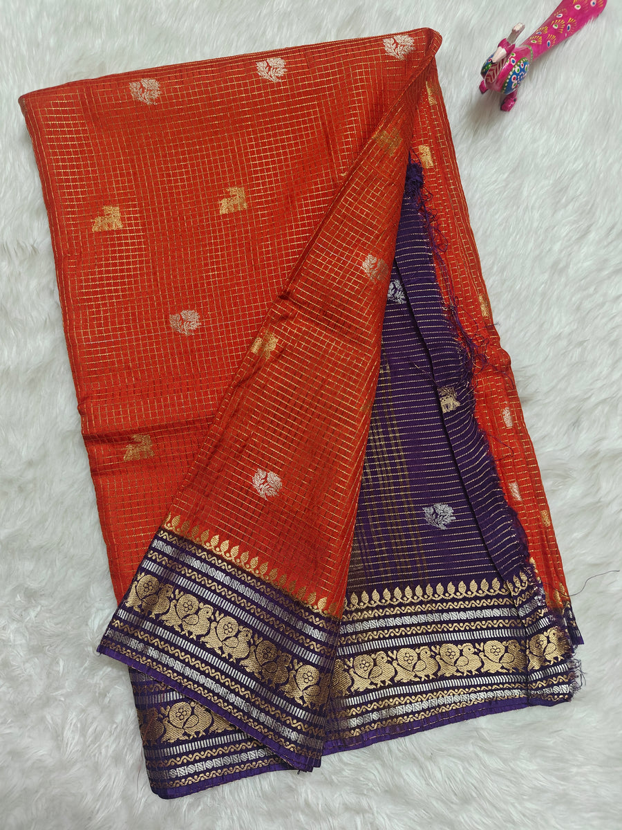 Semi Gadwal sarees