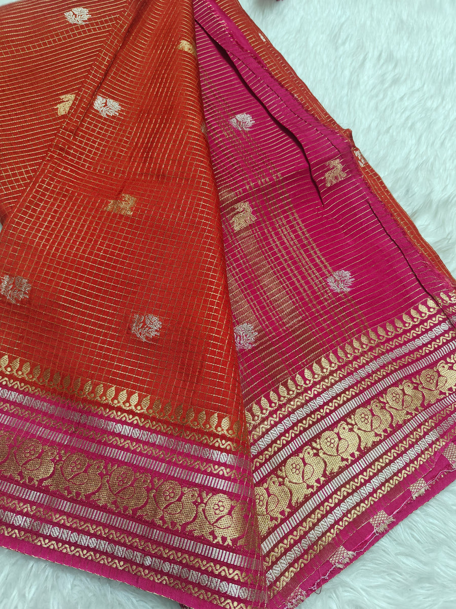 Semi Gadwal sarees