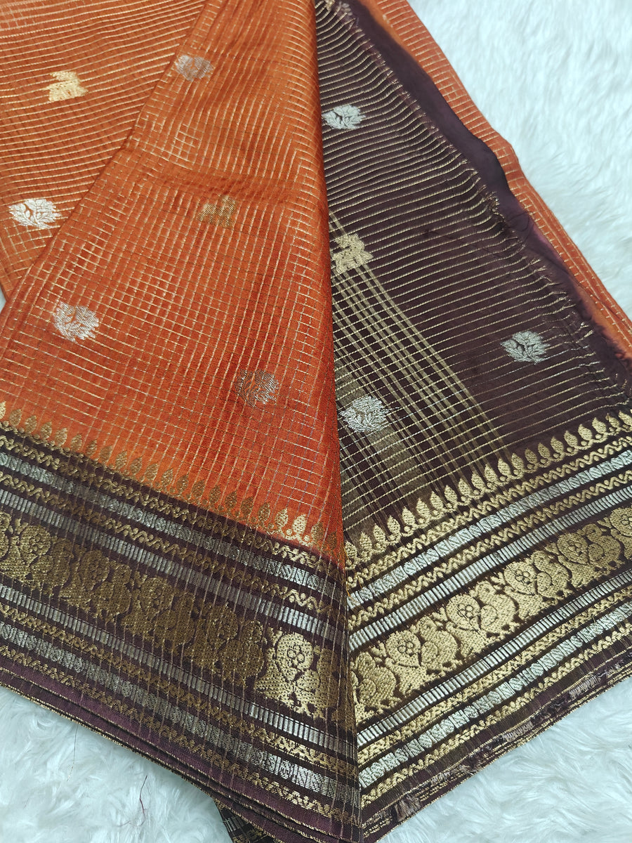 Semi Gadwal sarees