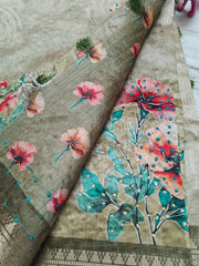 Katha work Sarees