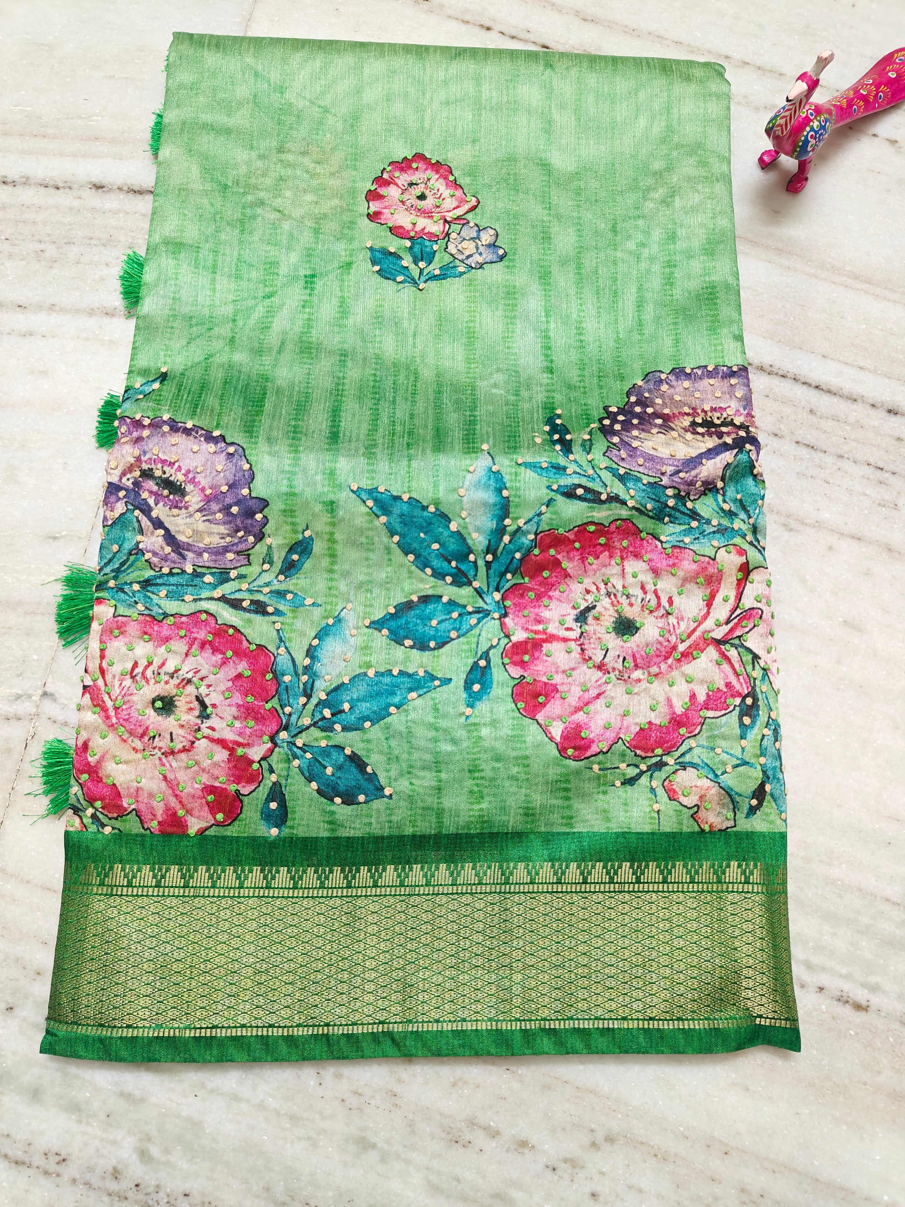 Katha work Sarees