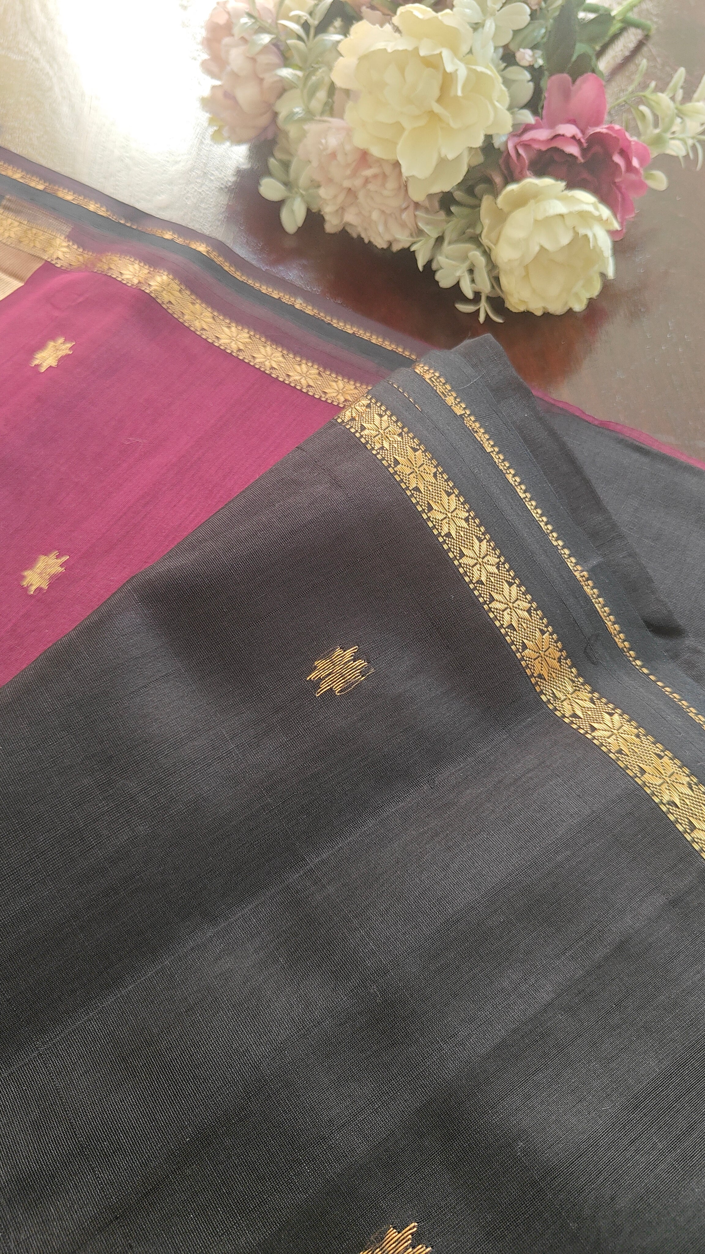 Pure Maheswari Silk