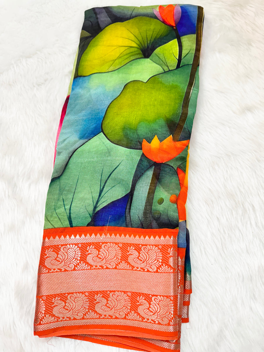 Pure Mangalagiri Sarees