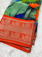 Pure Mangalagiri Sarees