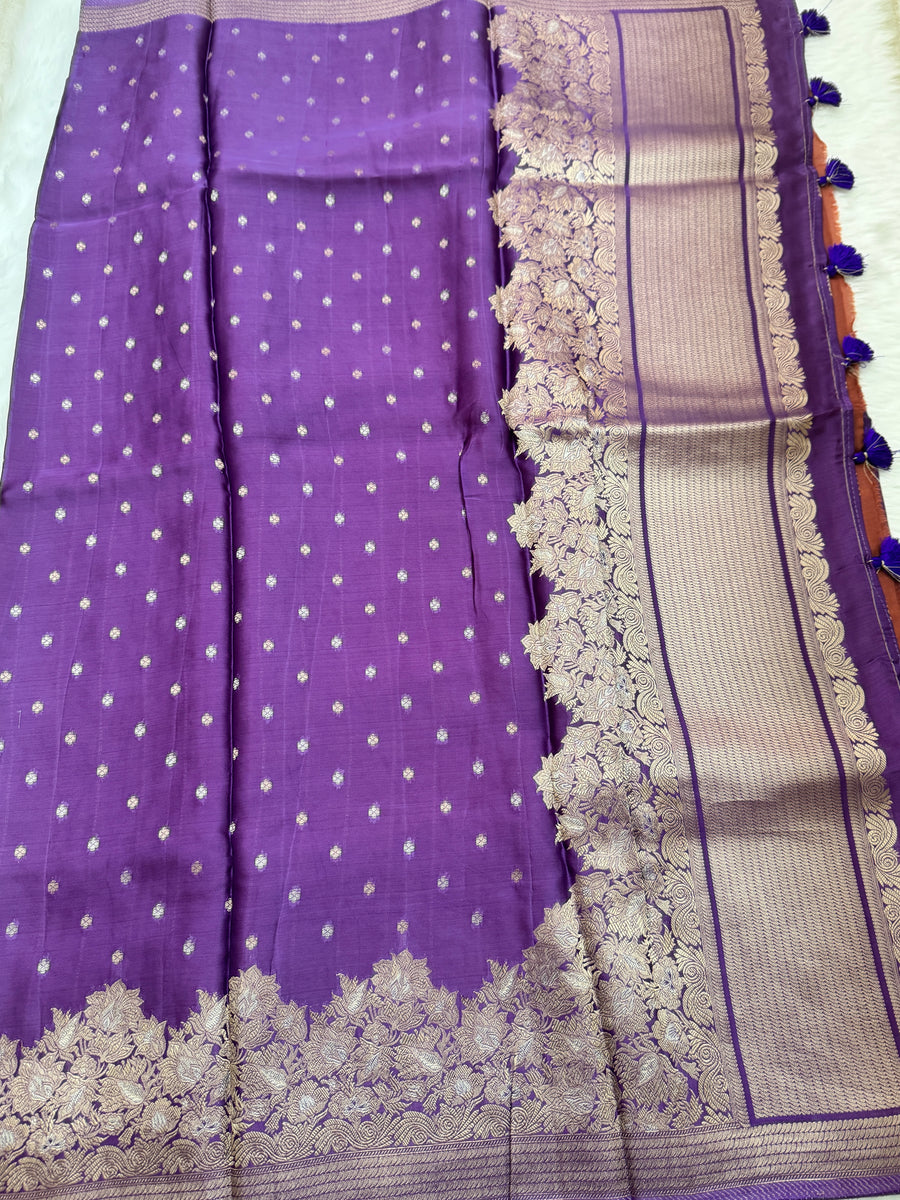 luxurious crepe silk