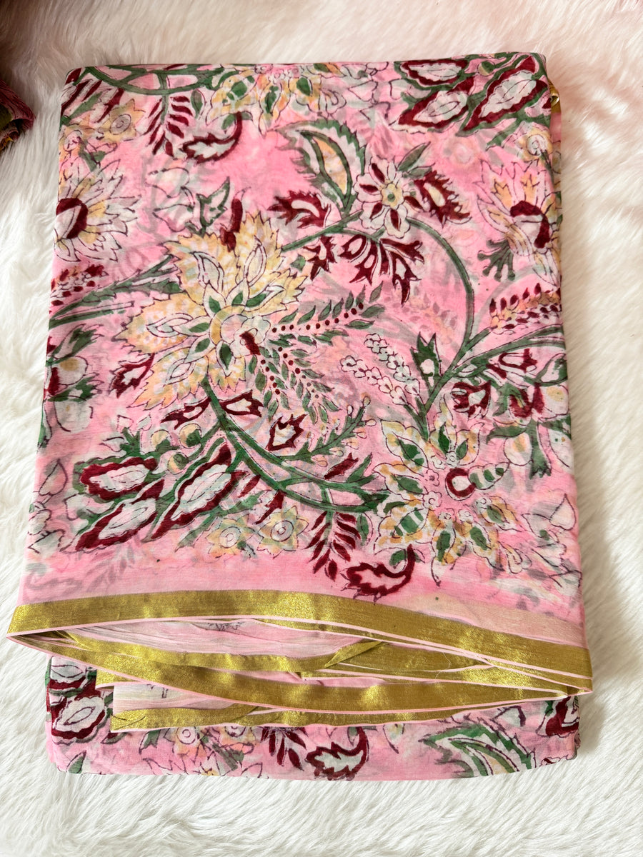 Pure Chiffon Sarees
