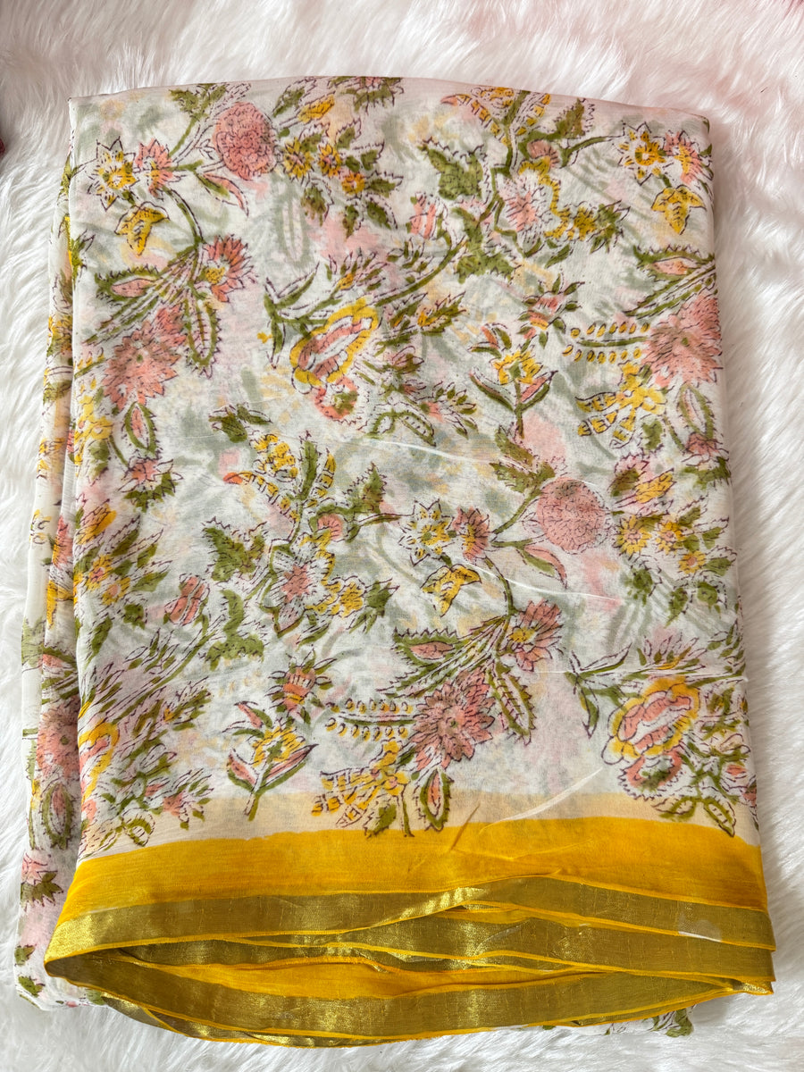 Pure Chiffon Sarees