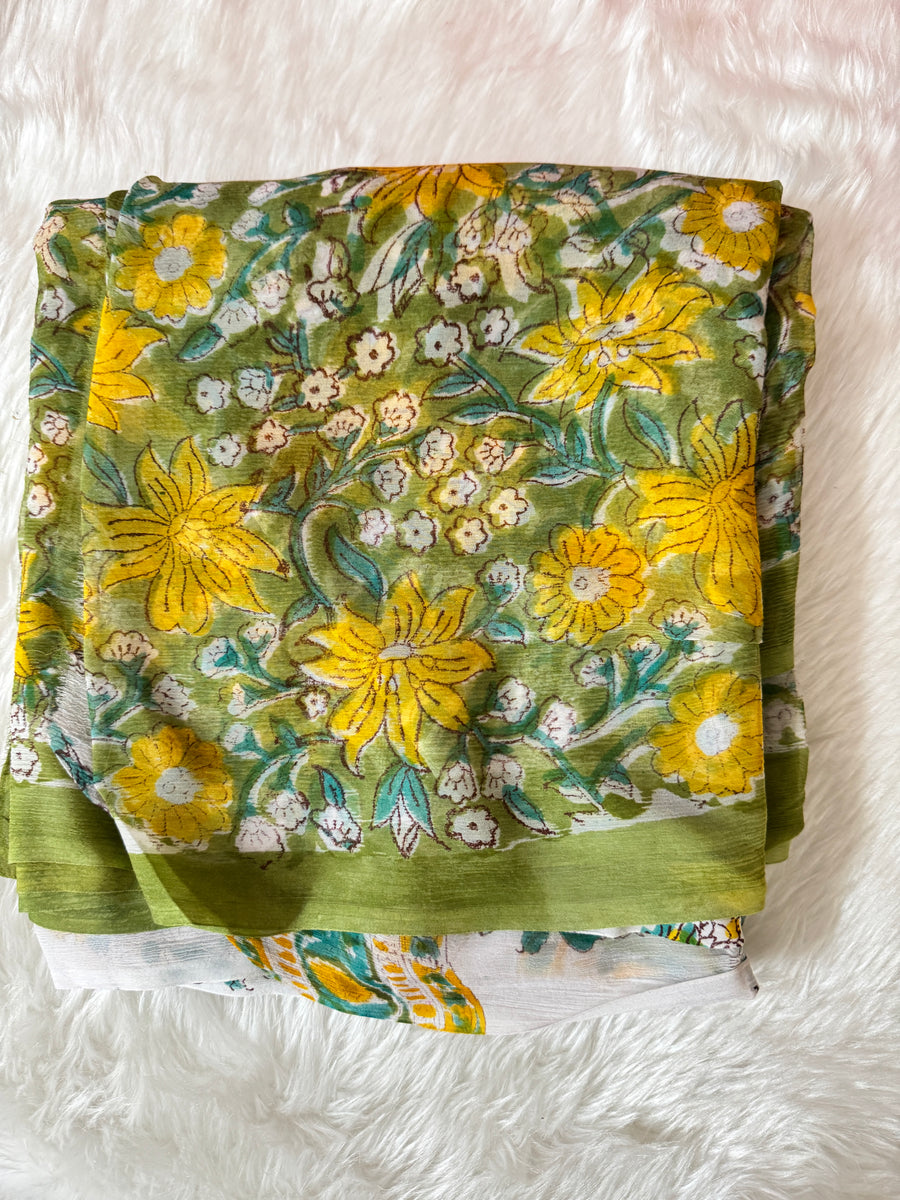 Pure Chiffon Sarees