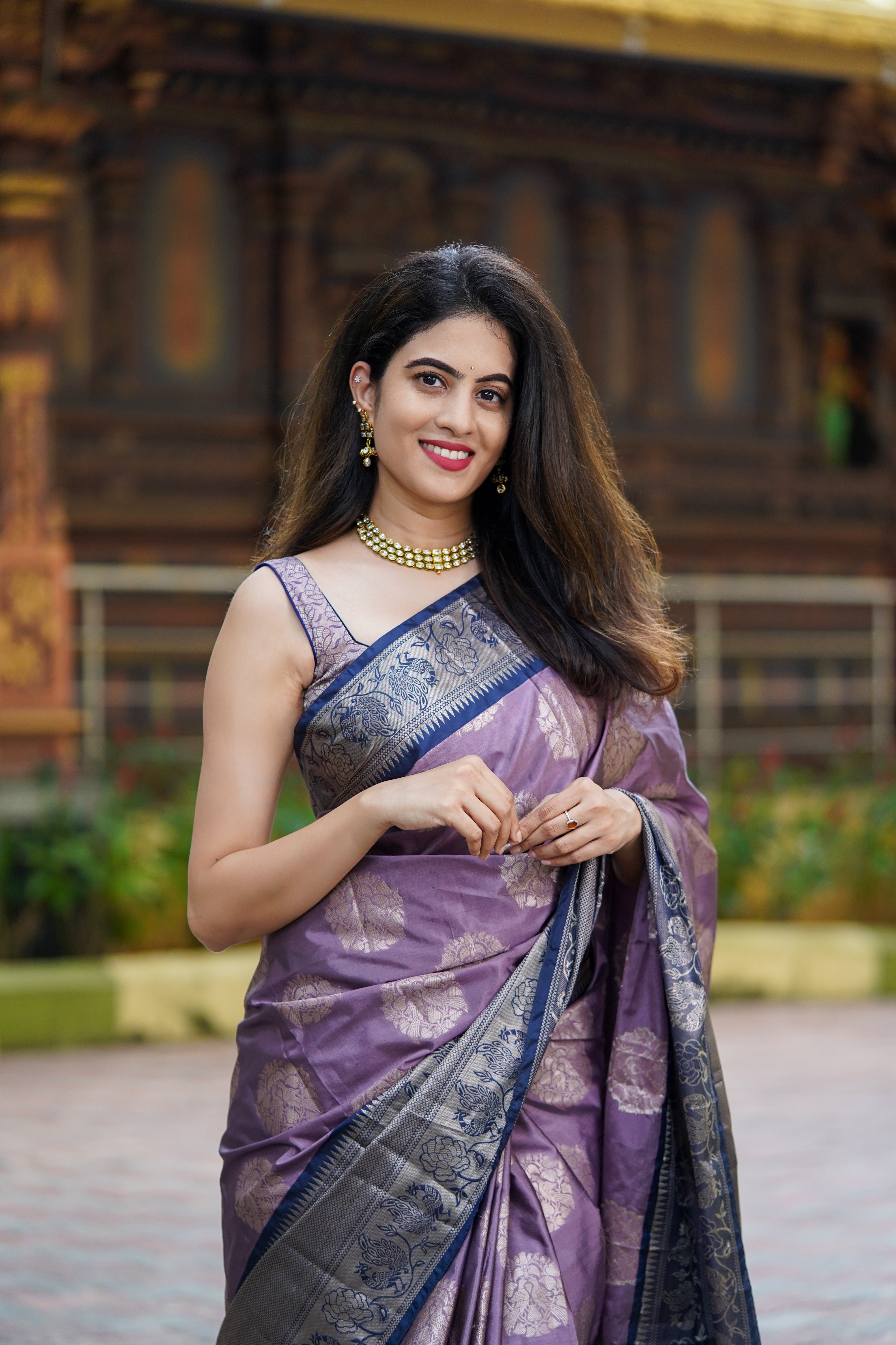 Soft Silk Beautiful Saree. - Anvitha Collections