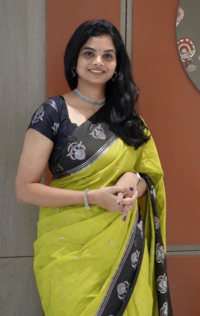Banarasi semi-katan silk saree