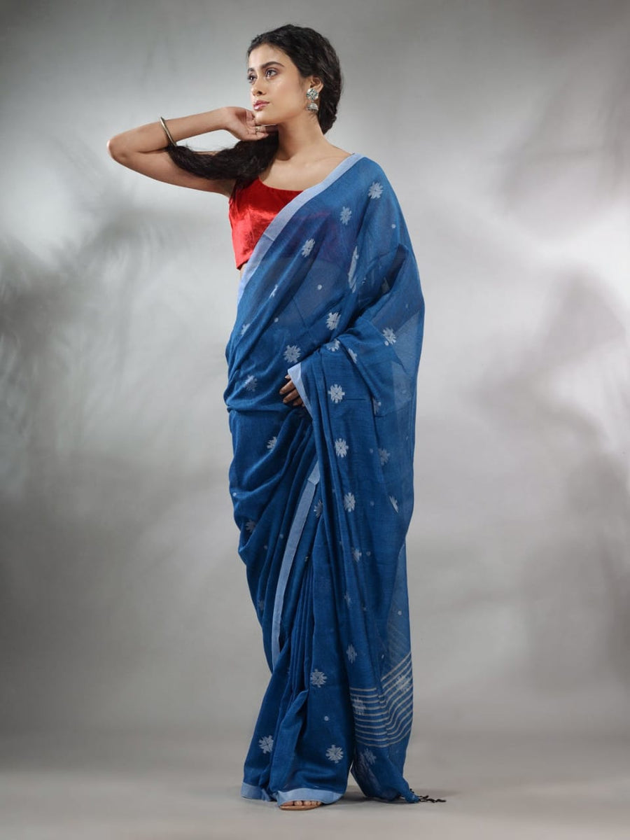 Cotton Thread Work Sarees